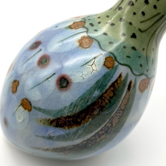 Vintage signed Ken Edwards pottery Tonala quail figurine - Picture 7 of 11